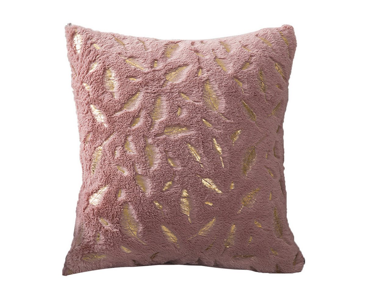 BTTO Kissenbezüge Kissenbezüge 45x45cm,Zierkissenbezug Goldstempelfeder Kissenhüllen, (2 Stück), Samt Zierkissenhülle,Couchkissenbezug,Sofakissenbezug,für Dekor von BTTO