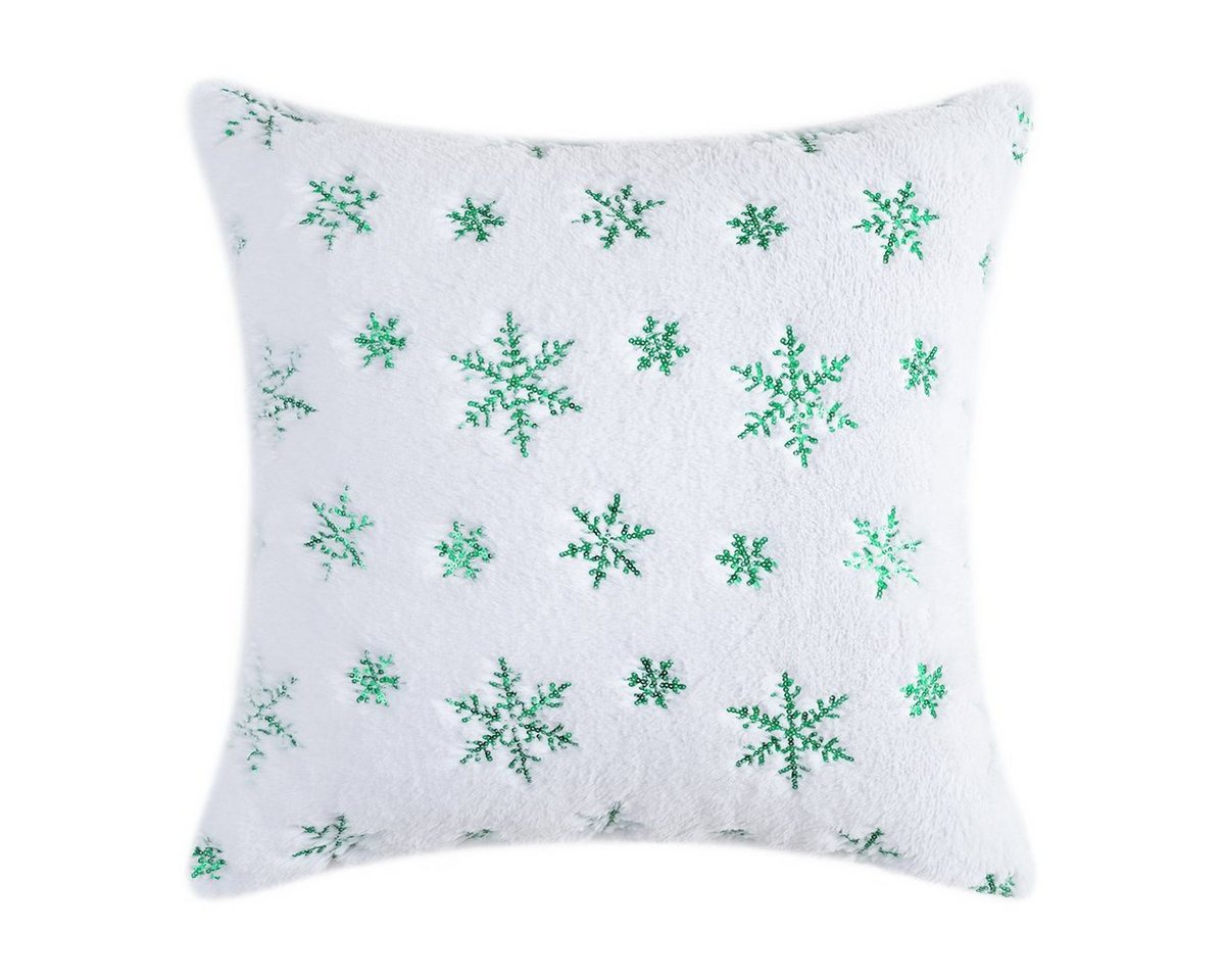 BTTO Kissenbezüge kissenbezug weihnachten 45x45cm,Zierkissenbezug Weihnachtsbaum, (1 Stück), Couchkissen Kopfkissenbezug,für Schlafzimmer Wohnzimmer Couch Büro von BTTO
