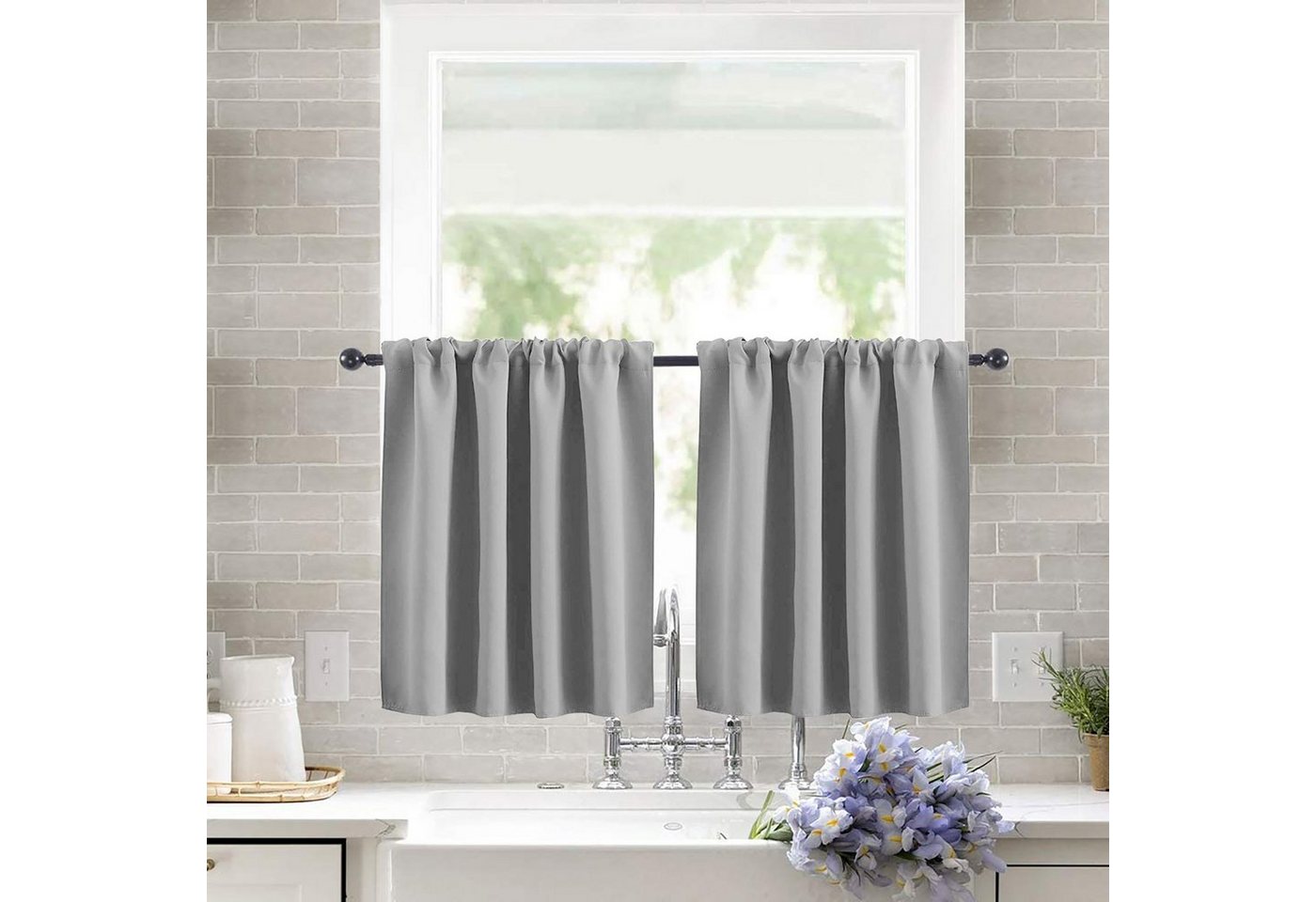 BTTO V&G Scheibengardine Scheibengardine Bistrogardine, Blickdicht Vorhang Blickdicht Gardine BTTO V&G Scheibengardine Scheibengardine Bistrogardine, Blickdicht Vorhang Blickdicht Gardine von BTTO V&G