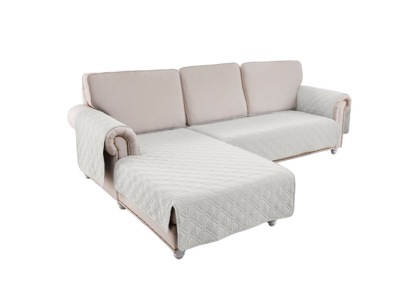 BTTO Sofahusse Sofa Schutz Abdeckung,L-Form wasserdichte Sofaschoner,Schonbezug, Reversible Gesteppte, Pet, Haustier Abdeckung, Kinder, Hunde BTTO Sofahusse Sofa Schutz Abdeckung,L-Form wasserdichte Sofaschoner,Schonbezug, Reversible Gesteppte, Pet, Haustier Abdeckung, Kinder, Hunde von BTTO