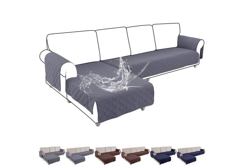 BTTO Sofahusse Sofahussen 2er Doppel l form Wasserdicht sofabezug,Links L/Rechts L, Sofabezüg für Wohnaccessoires Sofaschoner von BTTO