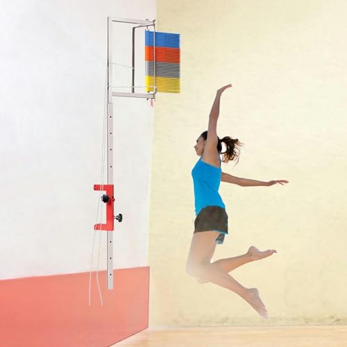 BTURYT Vertical Jump Trainer Vertical Jump Tester Wall Mounted Vertical Jump Trainer for Basketball, Children Adults Youth Vertical Jump Measuring Tool Pole Pole Vertical Jump Tester von BTURYT