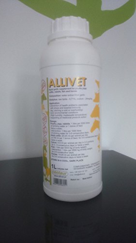BTV Allivet 1Liter 100% Flüssiges Knoblauchpräparat für Geflügel - Hühner und Pferde GP: 100ml = 1,99€ BTV Allivet 1Liter 100% Flüssiges Knoblauchpräparat für Geflügel - Hühner und Pferde GP: 100ml = 1,99€ von BTV