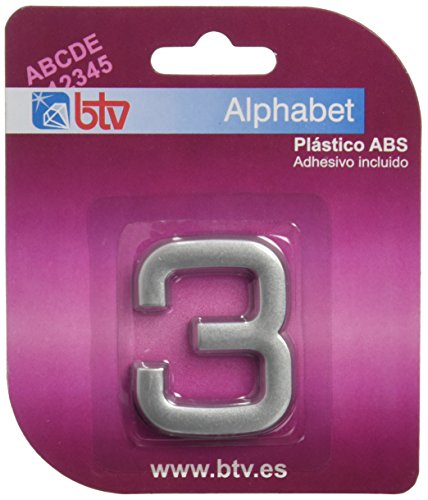 BTV – Numero 3 ABS silber (Blister) von BTV