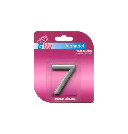 BTV – Platte Numero 7 85 mm Edelstahl von BTV