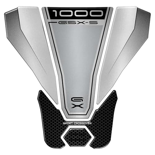 BTWSRX Aufkleber Protector Tankdeckel-Aufkleber Für Suzuki GSX-S1000GX GSX S 1000 GX S1000GX Tankdeckel-Schutzfolie Tankpad Tankschutz Motorrad(Satz 2) von BTWSRX
