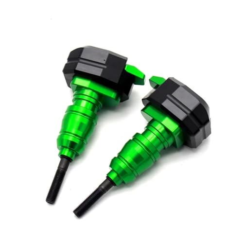 BTWSRX Motorrad Sturzschutz Sturzpads Schieber Motorrad-Rahmengleiter Für Kawasaki Z1000SX Z 1000SX Z 1000 SX Z1000 SX 2011 2012-2016 Sturzpads Crash Pad Crash Pads(Grün) von BTWSRX