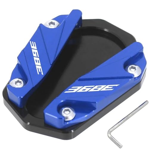 BTWSRX Seitenständerplatte Motorrad-Seitenständer-Auflage Für ZONTES 368G 368K 368E 368 K E G Seitenständer-Verlängerung Kickstand-Verlängerungspad(Blau) von BTWSRX