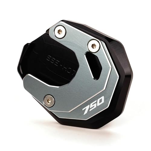 BTWSRX Seitenständerplatte Motorrad-Seitenständerplatte Für HO&NDA Für Forza 750 Für FORZA750 (2020–2025) Seitenständer-Verlängerungsplatte Kickstand-Verlängerungspad(Titan) von BTWSRX