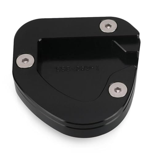 Seitenständerplatte Motorrad-Seitenständerplatte Für Suzuki GSF1250 GSF650 Bandit 650 GSF 650 1200 650S 1200S, Seitenständerverlängerung Kickstand-Verlängerungspad(Schwarz 5) von BTWSRX