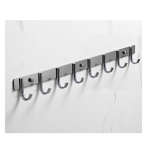 BTWYU Wandhaken Mehrzweckhaken, Kleiderhaken for die Wand – rostbeständige und vielseitige Wandhaken(A,28.8 * 5cm/11.3 * 2in) von BTWYU