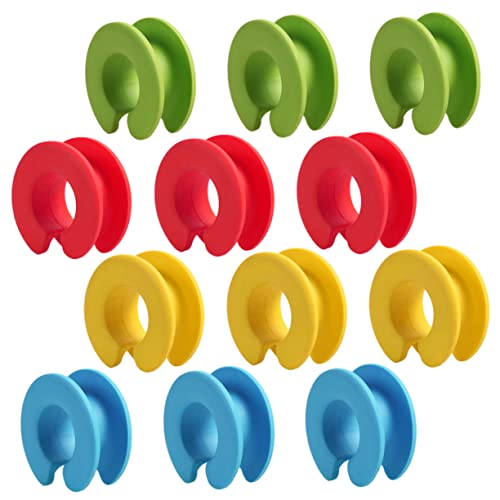 BTWYU Wandhaken Runde Kleiderbügel Anti-Rutsch-Ring Rutschfeste Kleiderbügel Wind-Proof Rack Schnalle Antiy von BTWYU