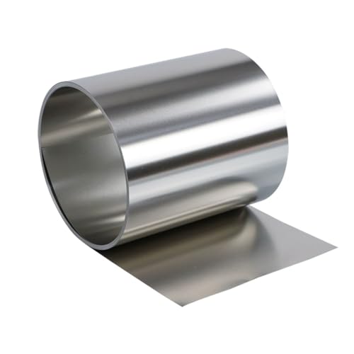 Edelstahlfolienstreifen 1 Stück 1 Meter 304 Edelstahlfolienstreifen 25/30/40 mm Breite, 0,8 mm Dicke(0.8x30mm) von BTWYU