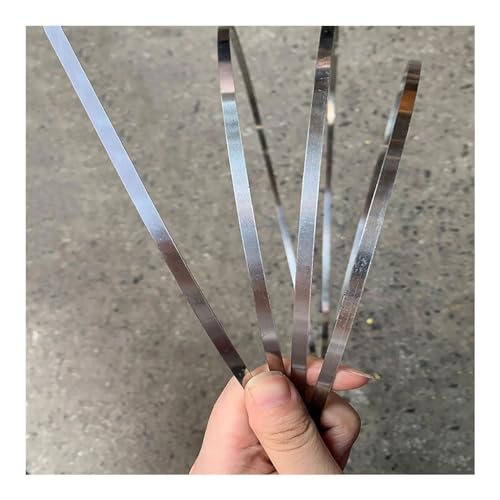 Edelstahlfolienstreifen 304 Edelstahlfolienstreifen, Dicke 0,1/0,15/0,2/0,3/0,4/0,5 mm, Breite 10 mm(Thickness 0.3mm) von BTWYU
