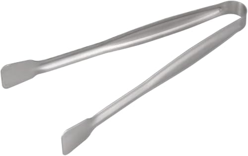 Kochzange 2 Pcs Zucker Tee Zange Brot Clip Edelstahl Zange Mini Servierzange(Silver) von BTWYU