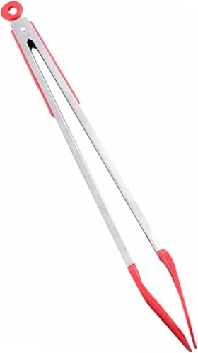 Kochzange Anti-Rutsch-Clip Grillwerkzeuge for Grill Silikon Grillzange Barbecue Clip von BTWYU