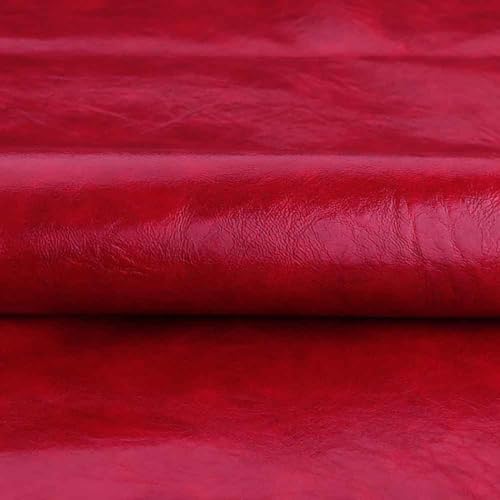 Ledercouch-Flicken, for Sofas, Möbel, Autositze, Bürostühle(Wine Red) von BTWYU