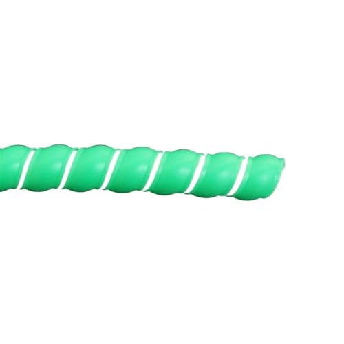 Spiralschutz, 2-Meter-Kabelwickelbänder, flammhemmende Schlauchspirale, schützendes Wickelrohr, Drahtwickelkabel(Clear Color,100mm 2 Meters) von BTWYU