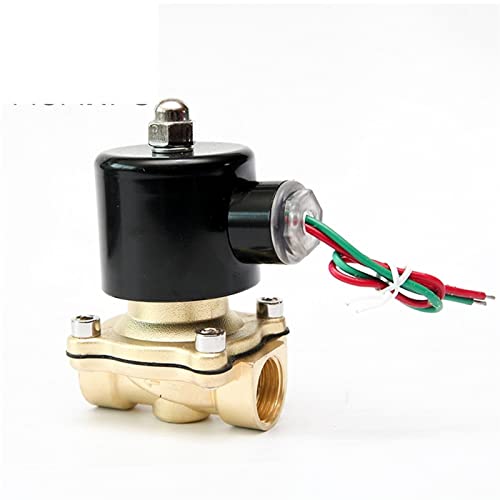 1/2" NPT BSP Wasser-Elektromagnetventil DN15 220V 110V 24V 12V NC(Bsp-12vdc) von BTYKUYOO