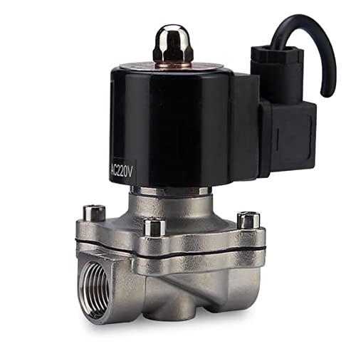 1/2 Quot; 1 Zitat; 2 Zitat; DN15-65 Edelstahl Unterwasser Normalerweise geschlossenes Wasser-Luft-Magnetventil AC220V DC12V 1St(Npt-110v,DN32) von BTYKUYOO