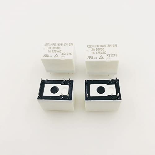 10 Stück Relais HFD16-5-ZFH-3N HFD16-12-ZFH-3N HFD16-24-ZFH-3N HFD16 24 ZFH-3N 6PIN 1A 5V 12V 24V(HFD16-5-ZFH-3N) von BTYKUYOO