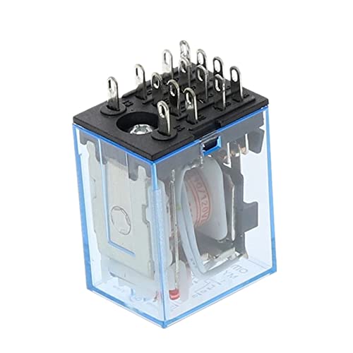 1Pcs MY4NJ Spule AC12V AC24V AC110V AC220V AC380V HH54P 5A 220V Miniatur Elektromagnetische Allgemeine Zweck Relais von BTYKUYOO