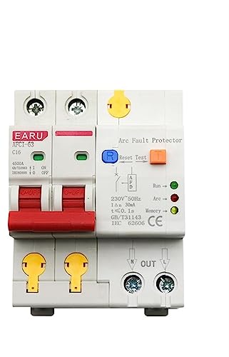BTYKUYOO 10pc 220V 2P AFDD AFCI Arc Fehler Schutz Dector Circuit Breaker Unterbrechen Überlast Erde Leckage Kurzschluss Spannung protec(40a) von BTYKUYOO