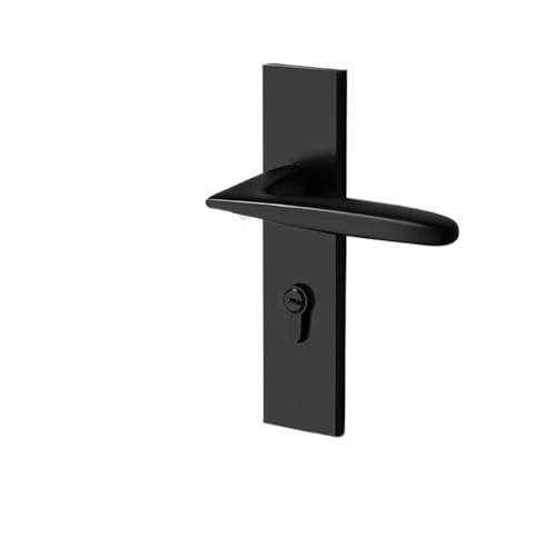 BTYKUYOO Innen Holz Türschloss Haushalt Stille Mechanische Griff Lock Zimmer Raum Aluminium Split Lock Nordic Schlafzimmer Türschloss(Yahei N Style) von BTYKUYOO