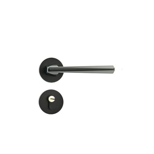 Leise Magnetschlösser for den Innenbereich, Schlafzimmertürschlösser, Diebstahlsicherung, geteilte Holztürgriffschlösser(D) von BTYKUYOO