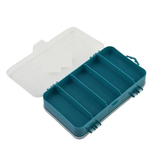 BTYQKZVPM Angelzubehör-Organizer, 8 Slot Kunststoff Storage Organizer Tool Box for Schrauben Nägel Bolzen Muttern 160x92x44mm von BTYQKZVPM