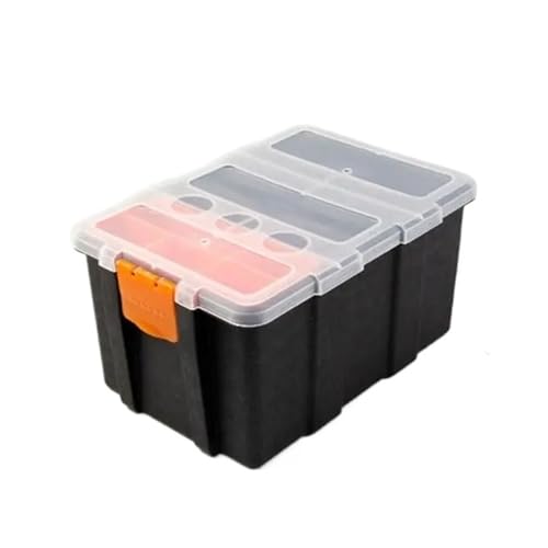 BTYQKZVPM Angelzubehör-Organizer, Kunststoffteile Werkzeugkasten Aufbewahrungsorganisator Multi Grid Fach Tragbar for Schrauben Nägel Hardware Mehrere Größen(M) von BTYQKZVPM
