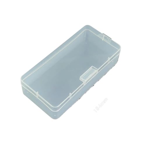 BTYQKZVPM Angelzubehör-Organizer, Schrauben-Aufbewahrungsbox-Organizer, transparent, mehrere Größen(18.4x8.9x4.7cm) von BTYQKZVPM
