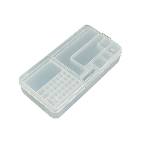 BTYQKZVPM Angelzubehör-Organizer, Schrauben-Aufbewahrungsbox-Organizer, transparent, mehrere Größen(18.5x9.5x3.7cm) von BTYQKZVPM