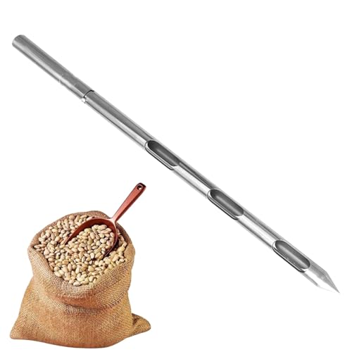 BTYQKZVPM Bodensondenstab, Edelstahlprobenehmer for Getreidedüngerzement 50-150 cm(50cm) von BTYQKZVPM