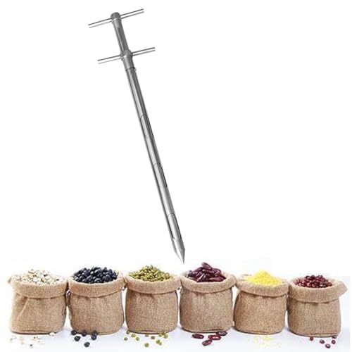 BTYQKZVPM Bodensondenstab, Rotationsprobenahmesonde aus Edelstahl for Bodenkornpulver, mehrere Größen(23in) von BTYQKZVPM