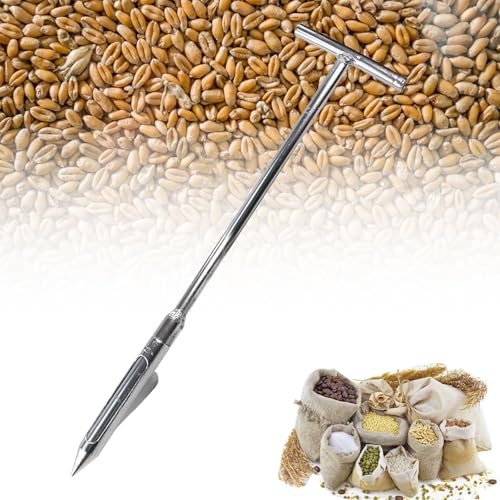 BTYQKZVPM Bodensondenstab, Rotierender Sondenrohr-Probenehmer aus Edelstahl for Landwirtschaft und Labor 20-59 Zoll(20in) von BTYQKZVPM