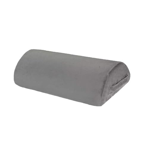 BTYQKZVPM Fußstütze für das Büro, ergonomischer Fußhocker, Fußstütze for unter den Schreibtisch, Hocker, 45,5 x 29 x 10 cm, Mehrfarbig(Gris) von BTYQKZVPM