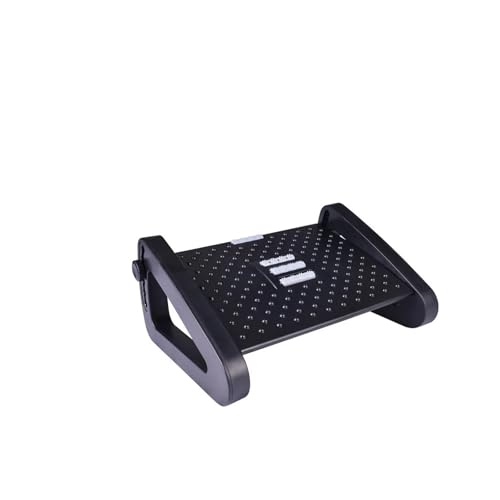 BTYQKZVPM Fußstütze für das Büro, ergonomischer Fußhocker, Fußstütze unter dem Schreibtisch mit Massagefläche, höhenverstellbar von BTYQKZVPM