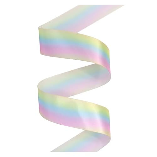 BTYQKZVPM Halloween-Dekoration, Satinband, 38 mm, Mehrfarbig, mehrere Größen(Color2,50Yards) von BTYQKZVPM