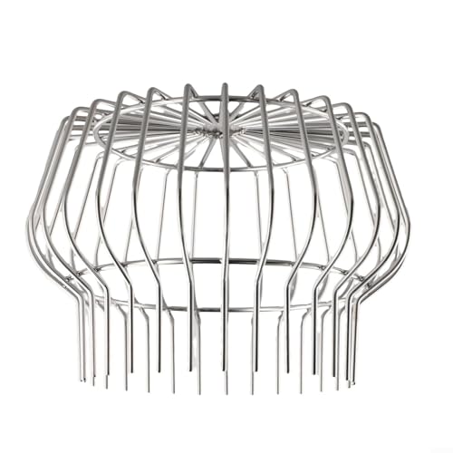 BTYQKZVPM runde Abflussschutzvorrichtungen, Edelstahl-Maschen-Abflussabdeckung for Fallrohr und Rohr, mehrere Größen(for 175-200mm Pipe) von BTYQKZVPM