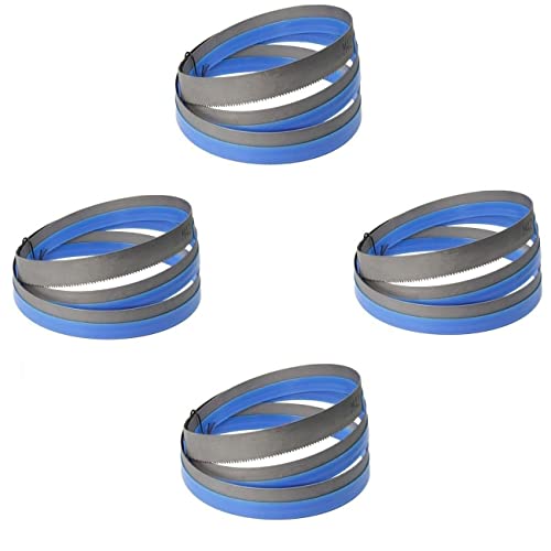 Bimetall-Bandsägeblätter, M42 Bimetall-Bandsägeblätter 1140 x 13 x 0,6 mm 8/12TPI Tragbare Bandsägeblätter for Metallschneiden 4er-Pack von BTYQKZVPM