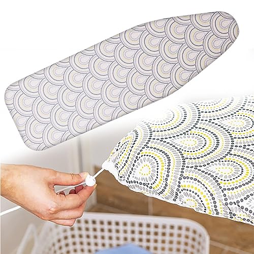 Bügelbrettbezug Heavy Duty gepolstert Bügeleisen, Bügelbrettbezug for Bügelbretter von 81 x 30 cm bis 122 x 38 cm(B,110 * 35Cm) von BTYQKZVPM