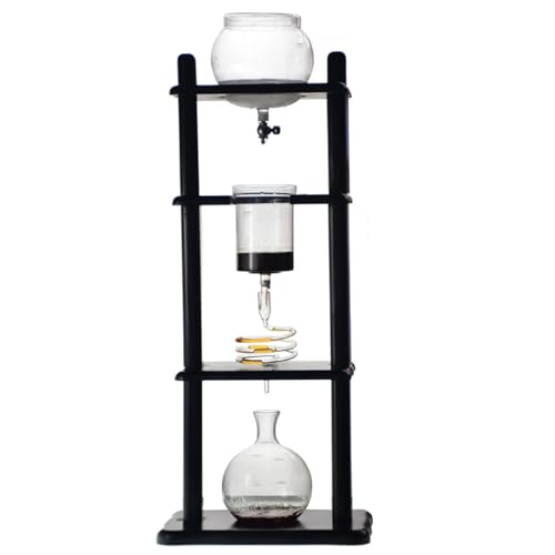 Cold Brew Coffee Tower, Cold Brew Coffee Tower, Slow Drip japanischer Maker, 35 oz, Eiskaffeeturm von BTYQKZVPM