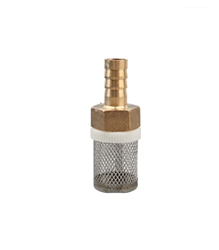 Edelstahl-Schlauchfilter, 1pc 6~19mm Auto Waschen Garten Bewässerung Filter Messing(12mm) von BTYQKZVPM