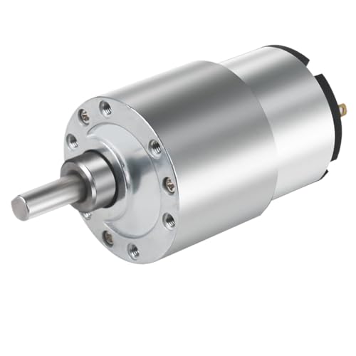 Elektrischer Untersetzungsgetriebemotor, Gleichstrommotor 6 V 12 V 24 V 7-960 U/min JGB37-520 37 x 52 mm 6 x 15 mm Ausgangswelle(960-24v) von BTYQKZVPM