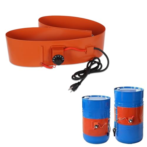 Fassheizung, Silikon-Ölfassheizung mit Thermostat 30-150°C(Digital Display,200L 1740 * 250mm 3000W) von BTYQKZVPM