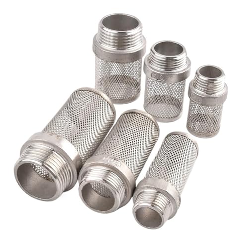 Gartenschlauchfilter, 304 Edelstahl Mesh Filter for Aquarien Gärten Landwirtschaft Mehrere Größen(1 Inch Short) von BTYQKZVPM