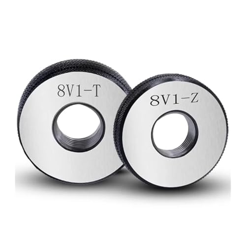 Gewinderinglehre, Fahrrad-Reifenventil-Gewindelehren-Set, 3 Stück, mehrere Größen(Thread Ring Gauge,5V1) von BTYQKZVPM