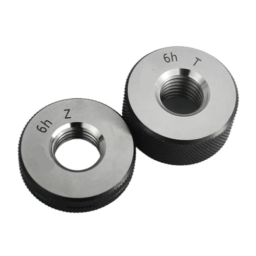Gewinderinglehre, Gewindelehrring M36 bis M39 6h Metrisch GO-NOGO 4er-Pack(X 0.5,M38-6h T Z) von BTYQKZVPM