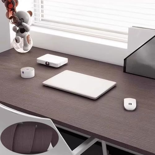 Holzmaserung-Vinylfolie, Kunststoffrolle mit selbstklebender Rückseite in Holzoptik for Möbel und Wände, mehrere Größen(Table Stickers 9,80x1000cm) von BTYQKZVPM